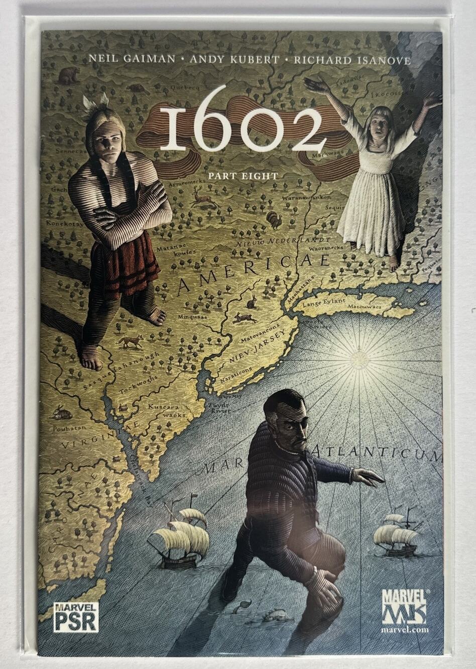 MARVEL 1602 #8 (-9.4) NEIL GAIMAN/ANDY KUBERT/2004 Marvel Comics